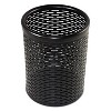 Artistic Urban Collection Punched Metal Pencil Cup 3 1/2 x 4 1/2 Black ART20005 - 4 of 4