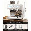 ZAFRO 20 Bar Espresso Machine with Grinder & Milk Frother Steam Wand,Stainless Steel Coffee Maker for Cappuccino and Latte - 2 of 4