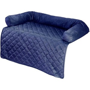 PETMAKER Furniture Protector Pet Cover with Shredded Memory Foam in Blue for Dogs, 35" L X 35" W, Large - 1 of 1