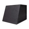 Maxxlink MBP-110 10" Single Sealed Subwoofer Box Enclosure, Universal Fit, Black - 4 of 4