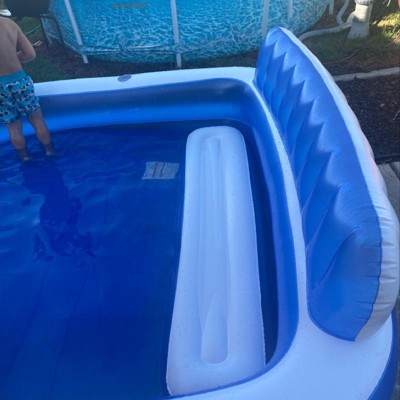 Sun Squad 7.5' X 27" Large Inflatable Swimming Pool Bench Kids Adults Fast Ship 
