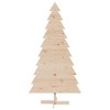 Aghana Digitals 180cm Solid Pine Wood Christmas Tree - Rustic DIY Decor, Stable Base, Indoor - 3 of 4