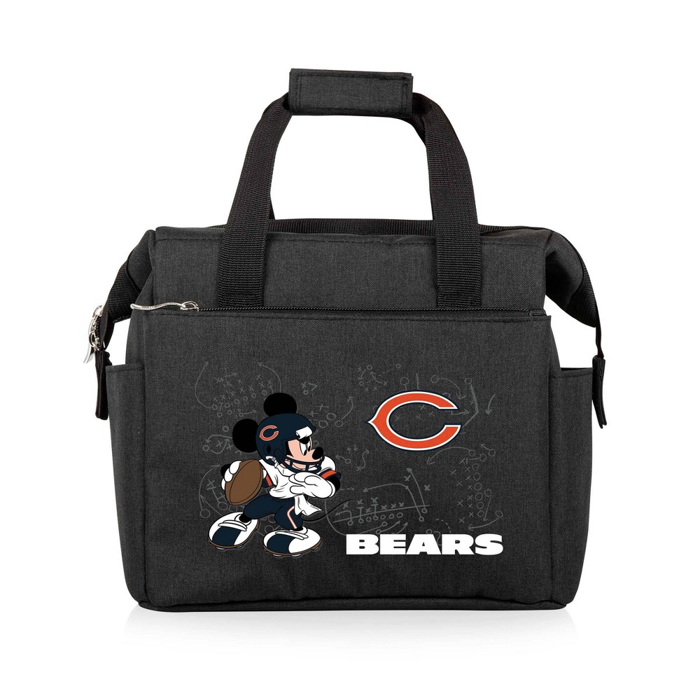 Photos - Food Container NFL Chicago Bears Mickey Mouse On The Go Lunch Cooler - Black