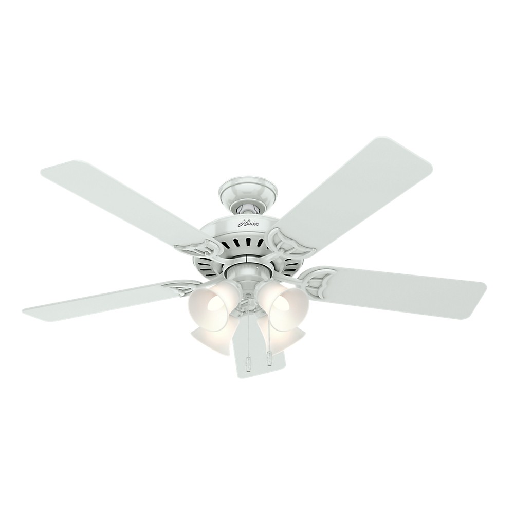 Hunter Fan Company 52In Studio Fan White W/Light 53062/20181