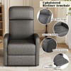 Modern Manual Recliner Chair with Adjustable Backrest, 3 Recline Positions, Living Room Home Theater - 4 of 4