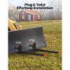 Pallet Forks Skid Steer - 60" 4000LB Heavy Duty Clamp-On Tractor Forks with Adjustable Stabilizer Bar for Buckets - 4 of 4