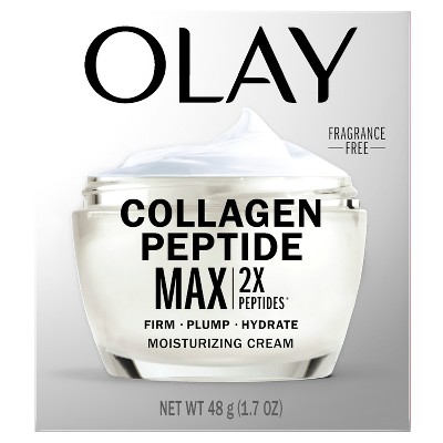 Olay Regenerist Collagen Peptide 24 MAX Face Moisturizer - Fragrance Free - 1.7 fl oz