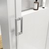 NicBex Shower Door Frameless Single Sliding Soft-closing Shower Doors, 1/4" (6mm) Thick Tempered Glass with Explosion-proof Coating - 3 of 4