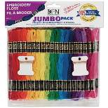 Janlynn Cotton Embroidery Floss Jumbo Pack 8.7yd 105/Pkg-Assorted Colors