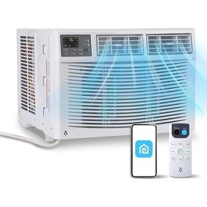 12000 BTU Window Air Conditioner 115V, Fast Cooling for 550 Sq.Ft Room, Wi-Fi Enabled - 1 of 4