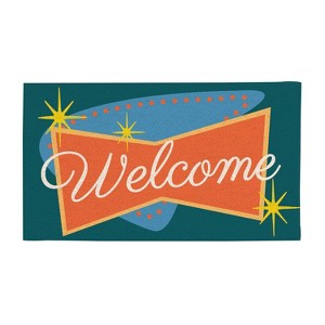 Vintage Welcome Coir Mat - 1 of 2