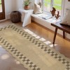 Lahome Diamond Double Frame Diagonal Faux Jute Rectangular Indoor Outdoor Area Rug - 4 of 4