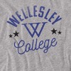 Women's Wellesley College Blue T-Shirt - 2 of 4