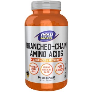Branched Chain Amino Acids by Now Foods  -  240 Capsule - 1 of 3