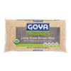 Goya Organic Brown Rice - Case of 12/2 lb - 2 of 4