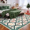 Christmas Washable Area Rug, Winter Decor Rug for Living Room Bedroom, Nutcracker Print Non Slip Xmas Rug Home Decorations - 4 of 4