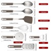 Hush Sun 7-Pc Utensil Set With Acrylic Handles - 2 of 4
