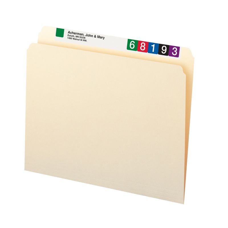 Smead File Folders, Straight-Cut Tab, Letter Size, Manila, 100 Per Box (10300), 3 of 7