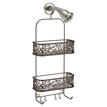 Over The Door Round Wire Shower Caddy Matte Satin - Made By Design™ : Target
