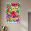 Art Remedy Manuel Roman - Floral Plaza Beach Life Inspired Wall Art Framed - 2 of 4