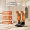 VEVOR 180° Foldable 2 Tubes Shoe Dryer, Portable Boot Dryer with Timer, Boot Warmers/Dryer with Heat Blower & PP(V0 Flame Retardant), Black & Orange - 3 of 4