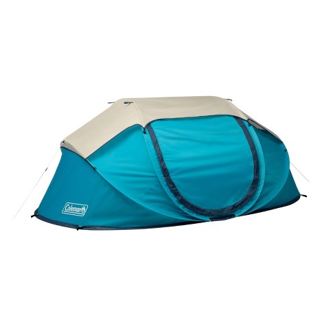 Grammatica stortbui Conjugeren Coleman Pop Up 4 Person Scuba Camping Tent - Blue : Target