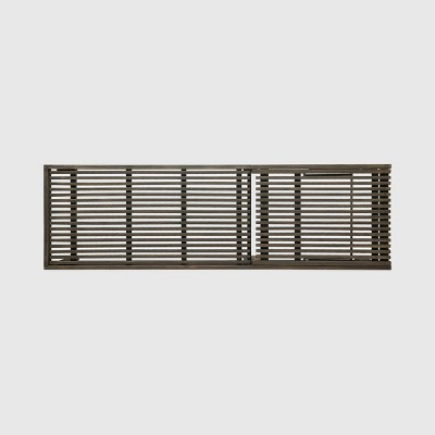 Gray Acacia Wood Adjustable Outdoor Chaise Lounge