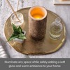 Mikasa Birch LED Wax Pillar Candle - 3 of 4