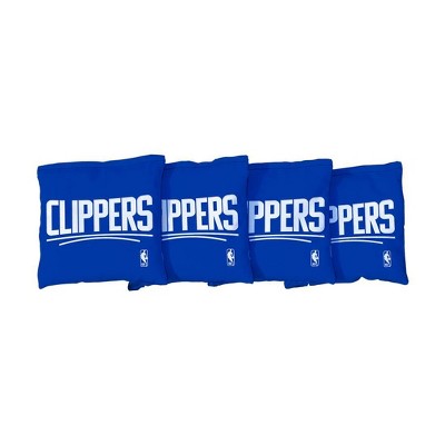 NBA Los Angeles Clippers Corn-Filled Cornhole Bags Royal Blue - 4pk