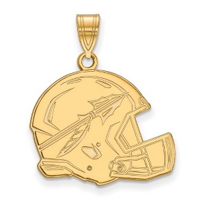 Black Bow Jewelry 14k Yellow Gold Florida State Seminoles NCAA Large Pendant - 1 of 3