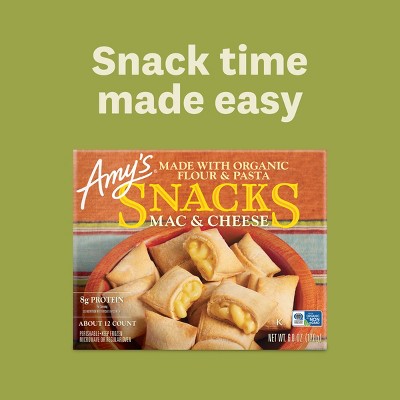 Amy's Frozen Mac & Cheese Snacks- 6oz/2ct