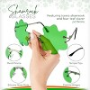 4E's Novelty Shamrock Glasses – Green St. Patrick's Day Sunglasses for Adults & Kids, Perfect Party Accessory for Men & Women - 2 of 4