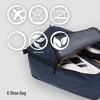 COCOON - Premium - Travel Organizer Shoe Six Pack - Galaxy Blue - 4 of 4