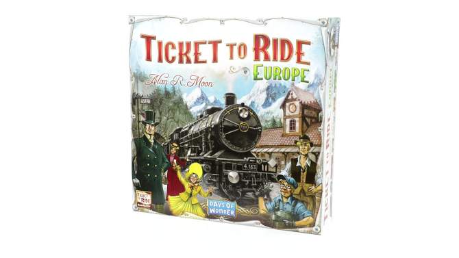 Ticket To Ride Europe Board Game, 2 of 9, play video