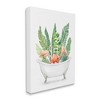 Stupell Industries Tropical Flamingoes Bathtub Plants, 16" x 20" - 3 of 4