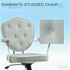 Okak Modern Adjustable Swivel Office Chair with Armrests & Wheels,Plush Comfort Task Chair for Home Office,Living Room - 2 of 4
