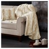 20"x20" Oversize Marselle Faux Fur Square Throw Pillow - Madison Park - image 3 of 4