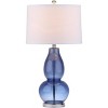 Mercurio Double Gourd Lamp - 28.5 Inch Height - LIT4155 - Blue - Safavieh - 2 of 4
