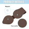 Unique Bargains Universal Magnet Adsorption Card Clip Car Sunglasses Holder 3.35"x2.56" - 4 of 4