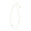 Kendra Scott 14K Gold Over Brass Mini "R" Initial Pendant Necklace - Gold - 2 of 3