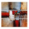 Trademark Fine Art -Rio 'Cube Abstract VI' 3-panel Art Set - 2 of 3