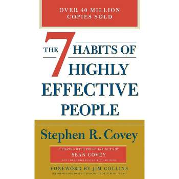 The 7 Habits of Highly Effective People - Large Print by  Stephen R Covey (Hardcover)