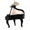 Tannenbaum Treasures 4.75 In Black Piano Ornament Music Keys Notes Tree Ornaments - 2 of 2