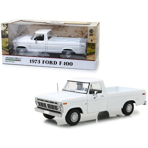 1973 Ford F-100 Pickup Truck White 1/18 Diecast Model Car By