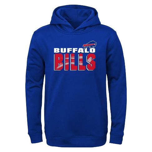 NFL Buffalo Bills Toddler Boys' Poly Fleece Hooded Sweatshirt - 4T