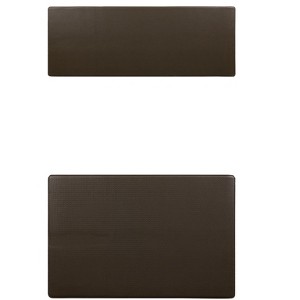 Unique Bargains Solid Comfort Kitchen Waterproof Floor Mat Set - 1 of 4