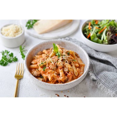 Let's Dish! Frozen Penne Alla Vodka Chicken & Sausage - 32oz