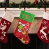 WondaPop How the Grinch Stole Christmas Grinch and Max 20" Applique Christmas Stocking - image 4 of 4