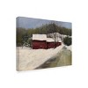 Trademark Fine Art - Marilyn Wendling  Winter Homestead II Canvas Art - 4 of 4