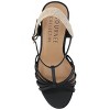 Journee Collection Womens Yara Buckle Espadrille Wedge Sandals - 4 of 4